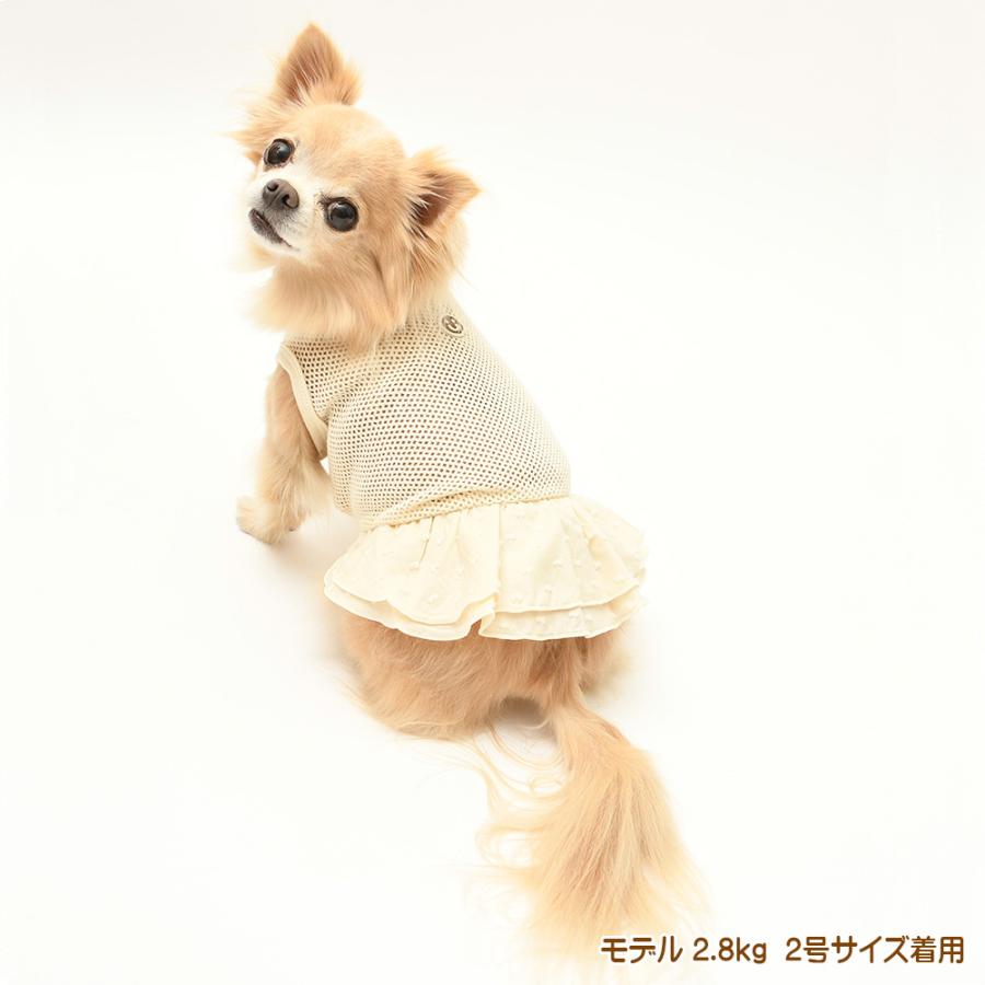 犬服 大型犬 服 ラッセルメッシュワンピース/7-9号 春 夏 |  | 05