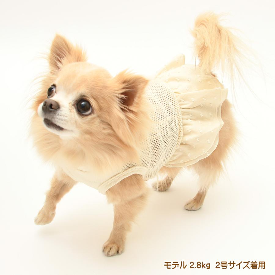 犬服 大型犬 服 ラッセルメッシュワンピース/7-9号 春 夏 |  | 06