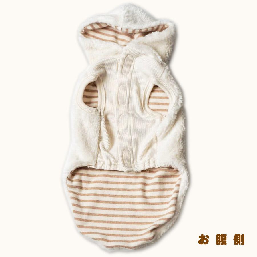 犬服 大型犬 服 ボア前開きパーカー/7-9号 秋 冬 |  | 02