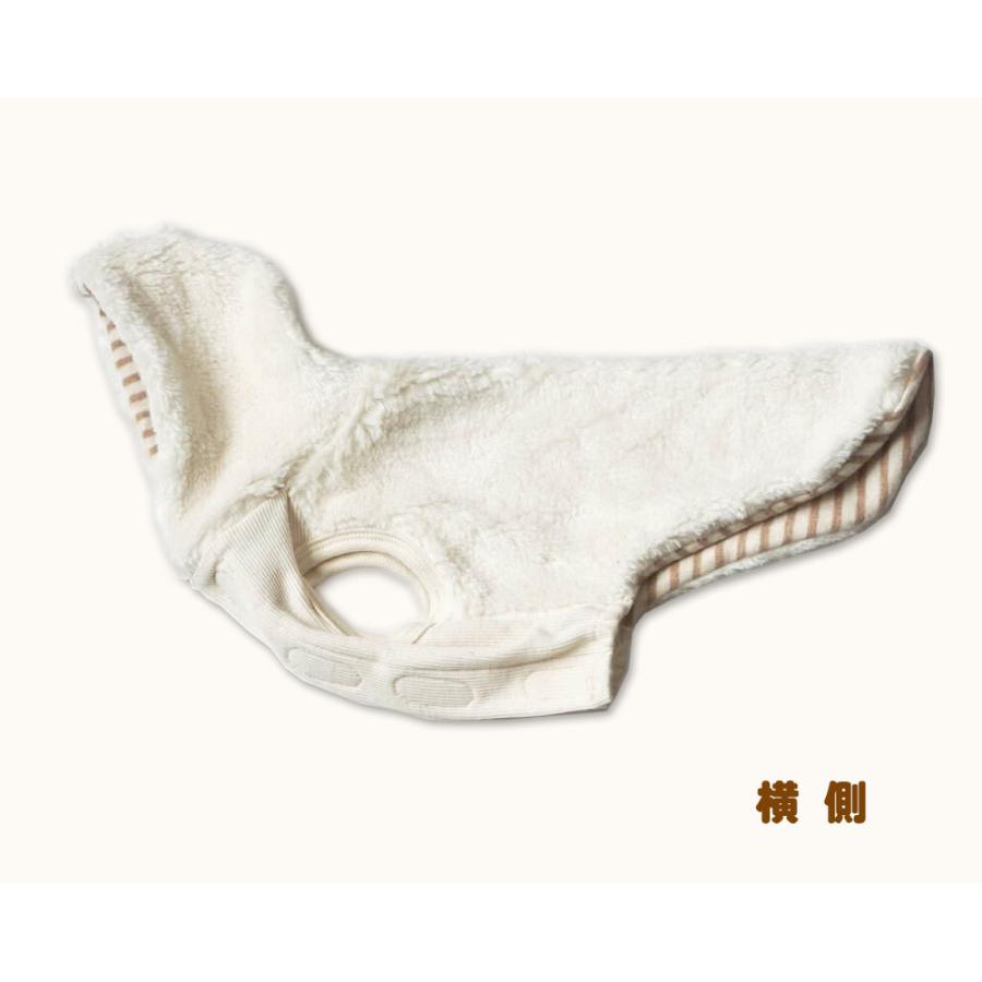 犬服 中型犬 服 ボア前開きパーカー/4-6号 秋 冬 |  | 01