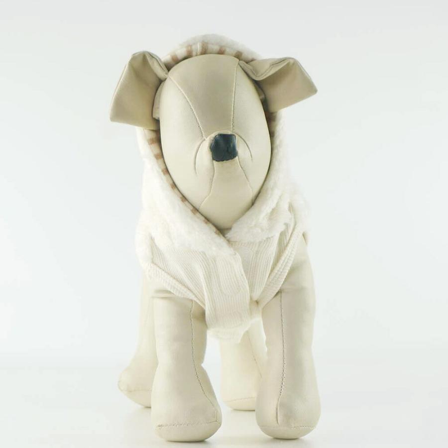 犬服 中型犬 服 ボア前開きパーカー/4-6号 秋 冬 |  | 07