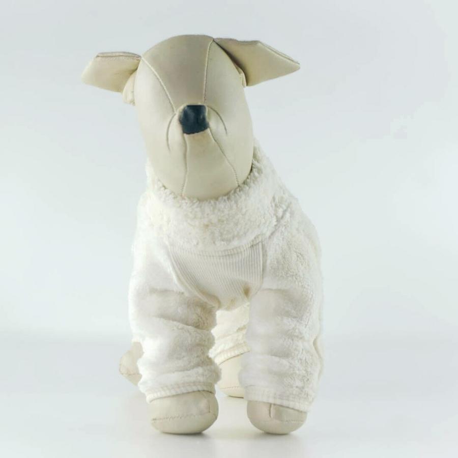 犬服 中型犬 服 ボア背中開きフルスーツ/4-6号 秋 冬 |  | 08