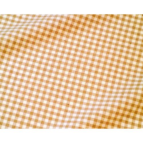 オーガニックコットン生地(ギンガムチェック)ブラウン |  | 01