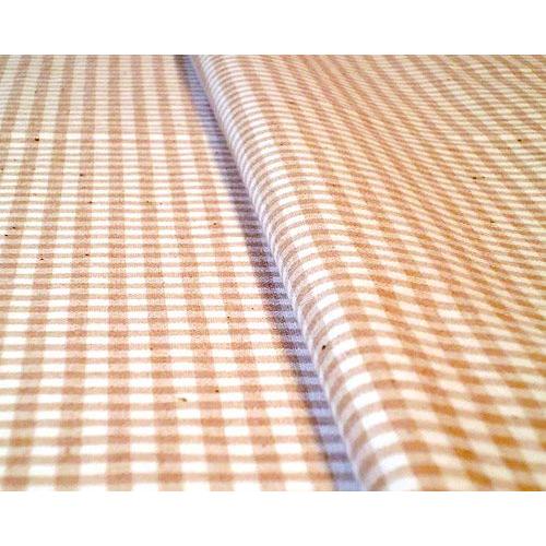 オーガニックコットン生地(ギンガムチェック)ブラウン |  | 02