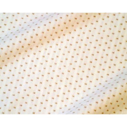 オーガニックコットン生地(接結ドット柄)きなり |  | 01