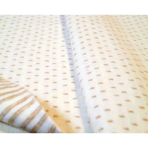 オーガニックコットン生地(接結ドット柄)きなり |  | 02