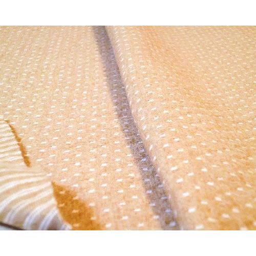 オーガニックコットン生地(接結ドット柄)ブラウン |  | 02