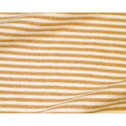 オーガニックコットン生地(スムース3mmボーダー)ブラウン |  | 01