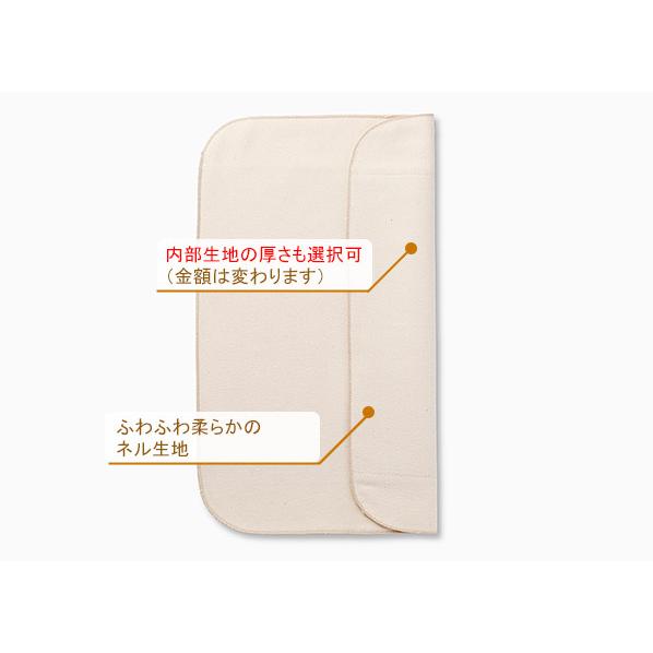 布ナプキン オーガニックコットン プレーン 三つ折り（L普通 多い日の夜用） 生理用ナプキン 日本製 |  | 02