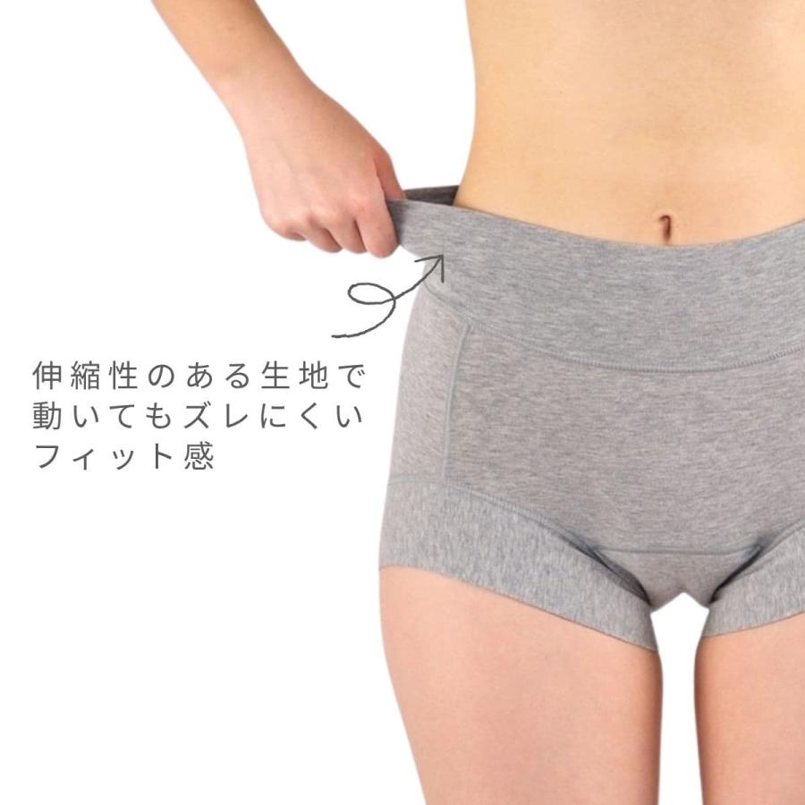 レディース下着 オーコットベア天竺防水サニタリーショーツ Lady's Shorts |  | 04