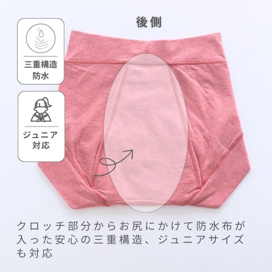 レディース下着 オーコットベア天竺防水サニタリーショーツ Lady's Shorts |  | 07