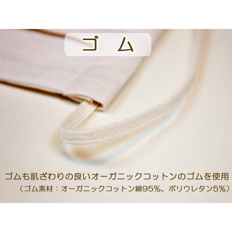 布マスク プリーツ大人 オーガニックコットン 日本製 敏感肌 洗える