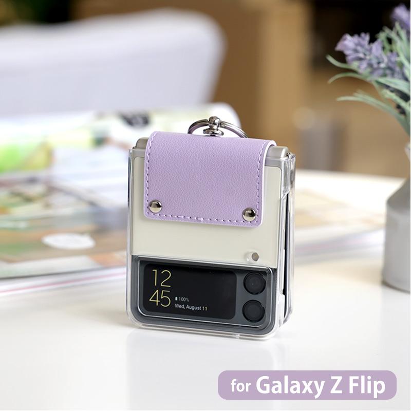 Galaxy 【リング付き】galaxy z flip4 ケース クリアケース Galaxy 【リング付き】galaxy z flip4 ケース クリアケース
