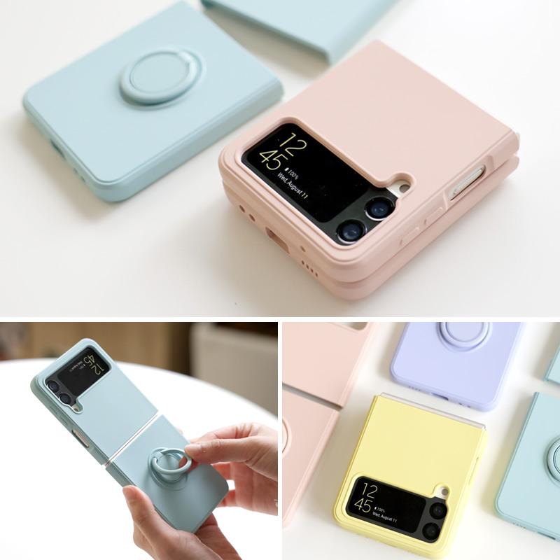 Galaxy 【リング付き】galaxy z flip4 ケース クリアケース Galaxy 【リング付き】galaxy z flip4 ケース クリアケース