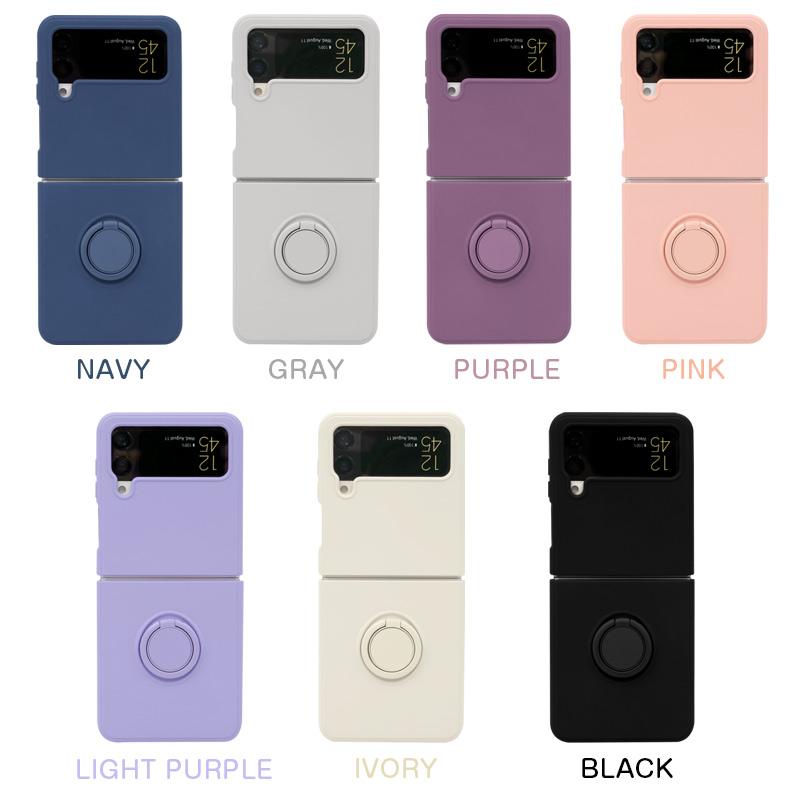 Galaxy 【リング付き】galaxy z flip4 ケース クリアケース Galaxy 【リング付き】galaxy z flip4 ケース クリアケース