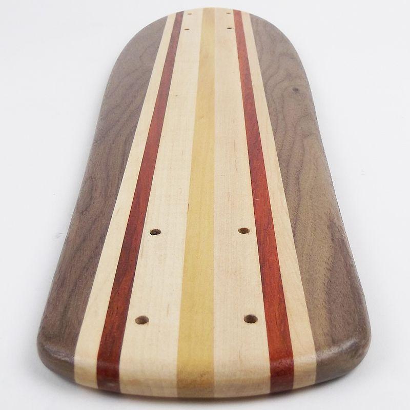 22インチ無垢材組木ミニクルーザー・スケートボードデッキ