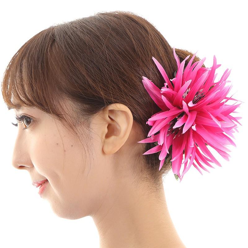 輝く高品質な フラダンス フラ シャリーマム ヘアクリップ 髪飾り ハワイアン フラダンス