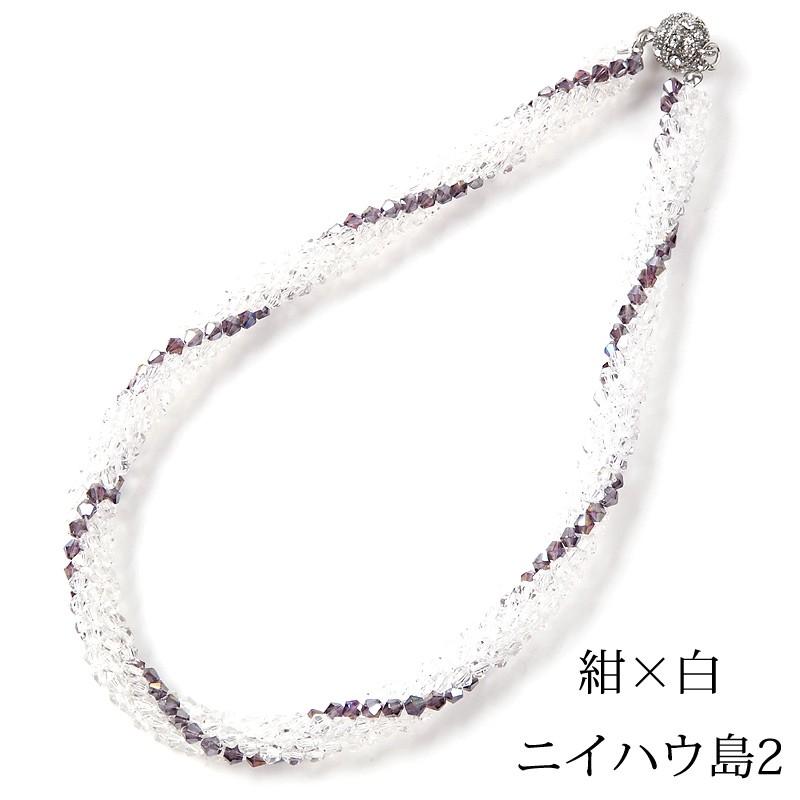 レイ フラダンス アイランド スパイラル ビジュー ネックレス