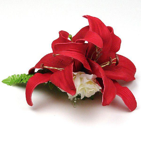 カサブランカ ヘアクリップ 赤 ウレタン Ohc101 3 ムームーママ 通販 Yahoo ショッピング