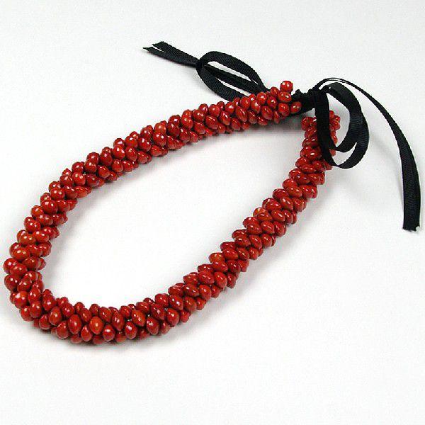 シードレイ 木の実 フラダンス ハワイアン ウィリウィリ レイ