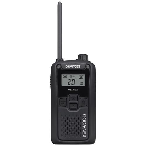 JVCケンウッド（JVC KENWOOD） UBZ-LU20B ブラック 特定小電力