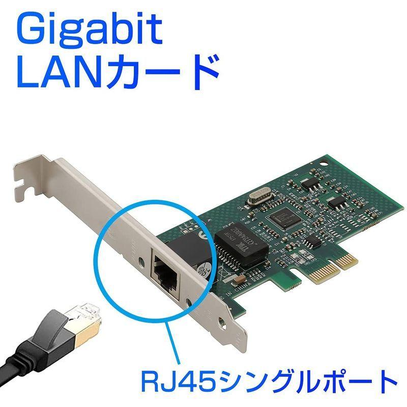Gigabit LANカード インテル 82573チップ PCI-E接続 (シングルRJ45ポート)  :20211009003142-00084:muy Linda - 通販 - Yahoo!ショッピング