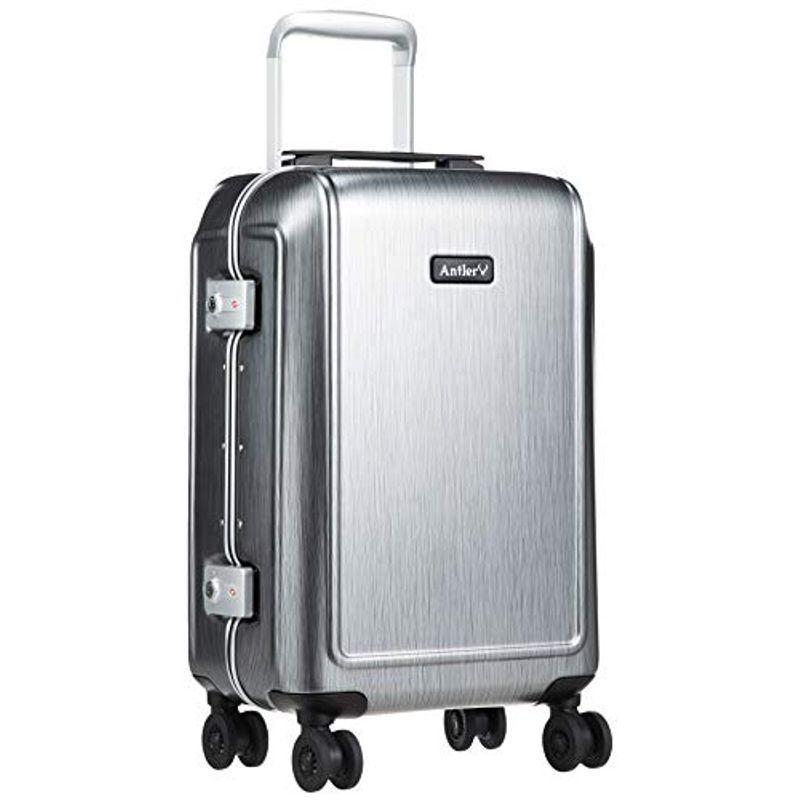 新品 Carrington アントラー スーツケース 大径50 オイル封入キャ 双輪キャスター 機内持ち込み 小型 軽量 32l キャリントン スーツケース キャリーバッグ