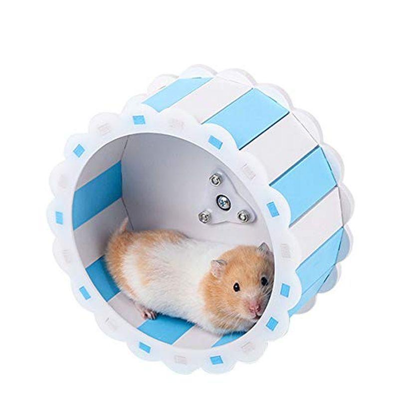 ホイール 回し車 静音 木製 小動物 ランニング ペット ストレス解消 遊具