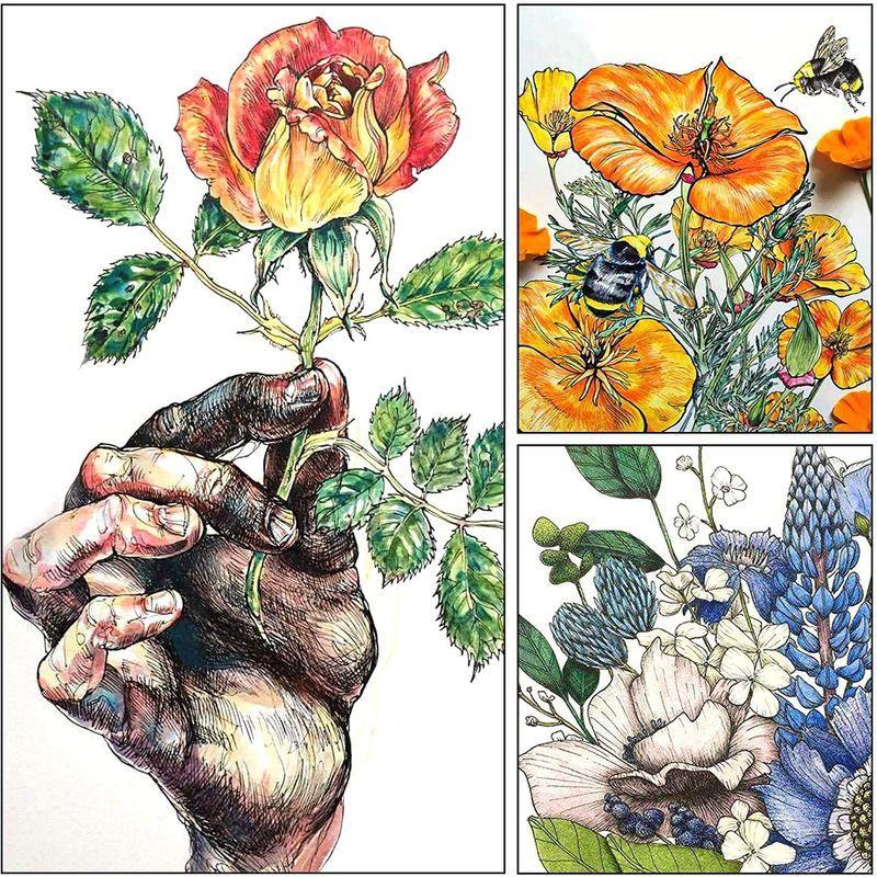 Shuttle Art 水性ペン 100色セット 極細ライン 0 4ｍｍ 線画ペン カラーペン 細線書きペン イラストペン ミリペン 漫画用 Muy Linda 通販 Yahoo ショッピング