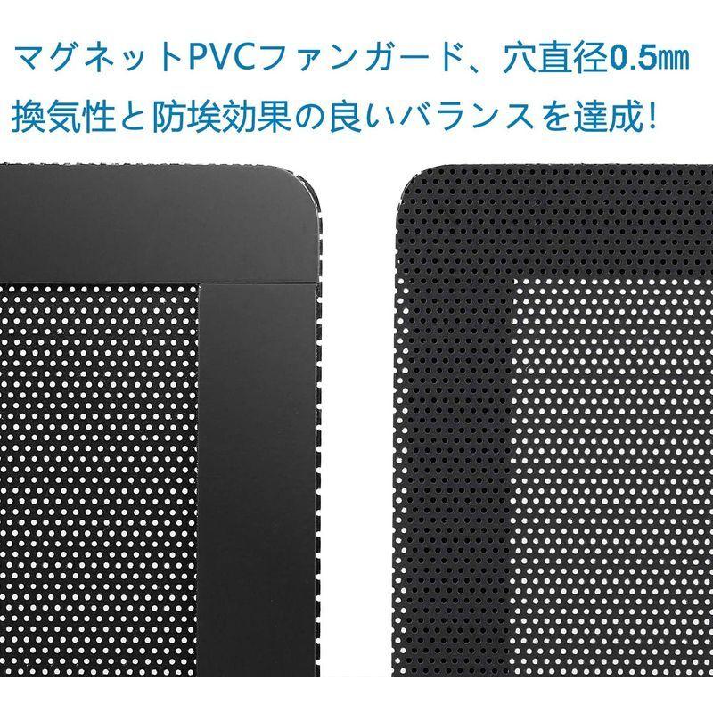 Pc ケースファン 超特価sale開催 80 用 防塵 マグネット ファン メッシュ グリル フィルター 4枚入り