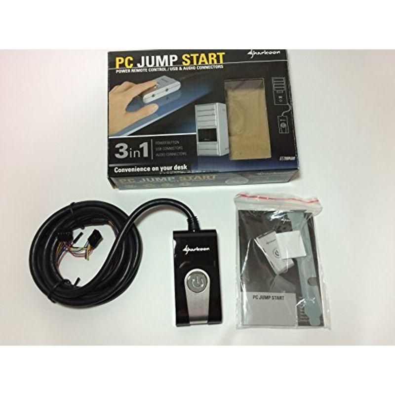 大勧め 船橋商店 BLACK START JUMP PC デスクトップパソコンの電源スイッチを延長 イヤホン、スピーカー