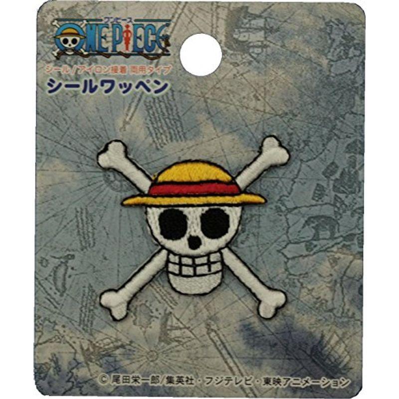 稲垣服飾 ワンピース シールワッペン 海賊旗ルフィ シール アイロン両用 Pes031 011 Muy Linda 通販 Yahoo ショッピング