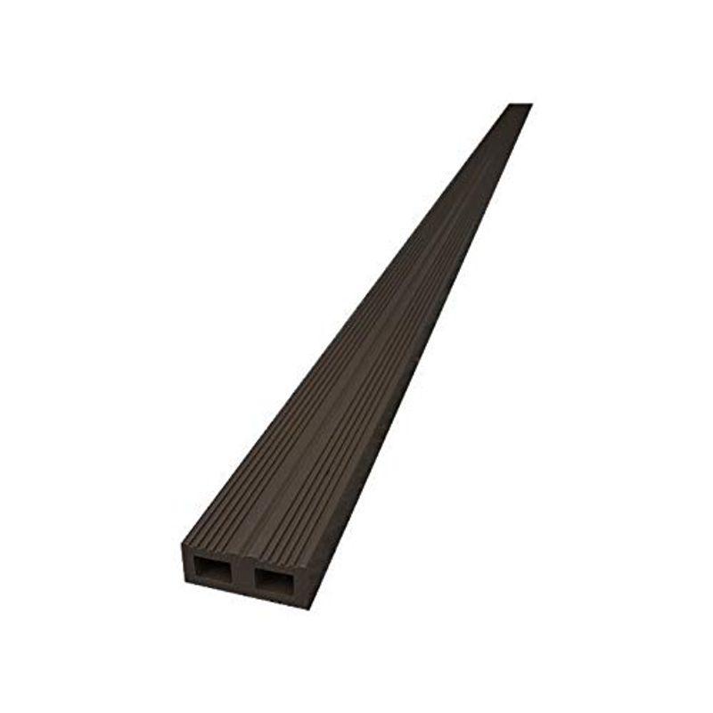 ウッドデッキ 人工木材 人工木 部材 樹脂 ウッドデッキ キール材 根太材 W-B6024 60×24×2000mmW-B60242色選択可