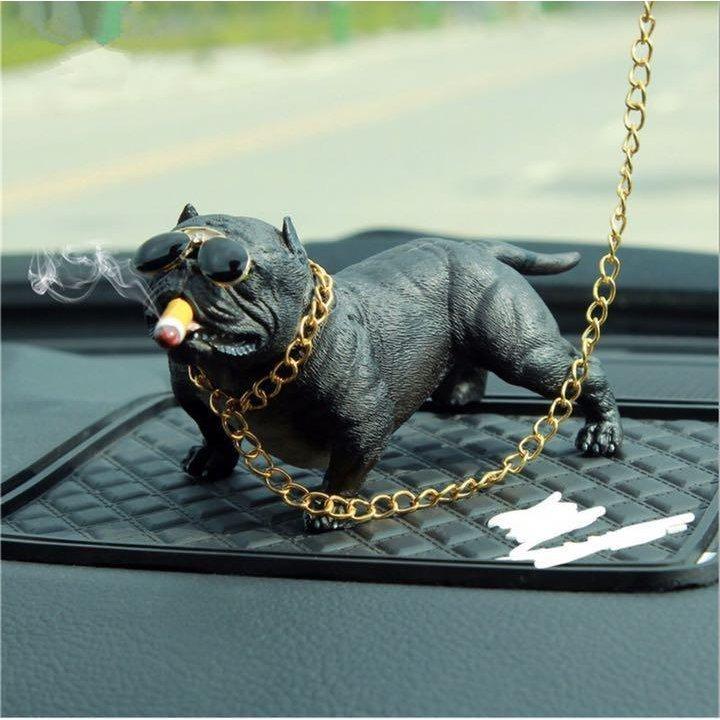 フレンチ ブルドッグ 置物 車 飾り おしゃれ カー用品 インテリア 雑貨 犬 チェーン Muzid Sfスマートライフ 通販 Yahoo ショッピング