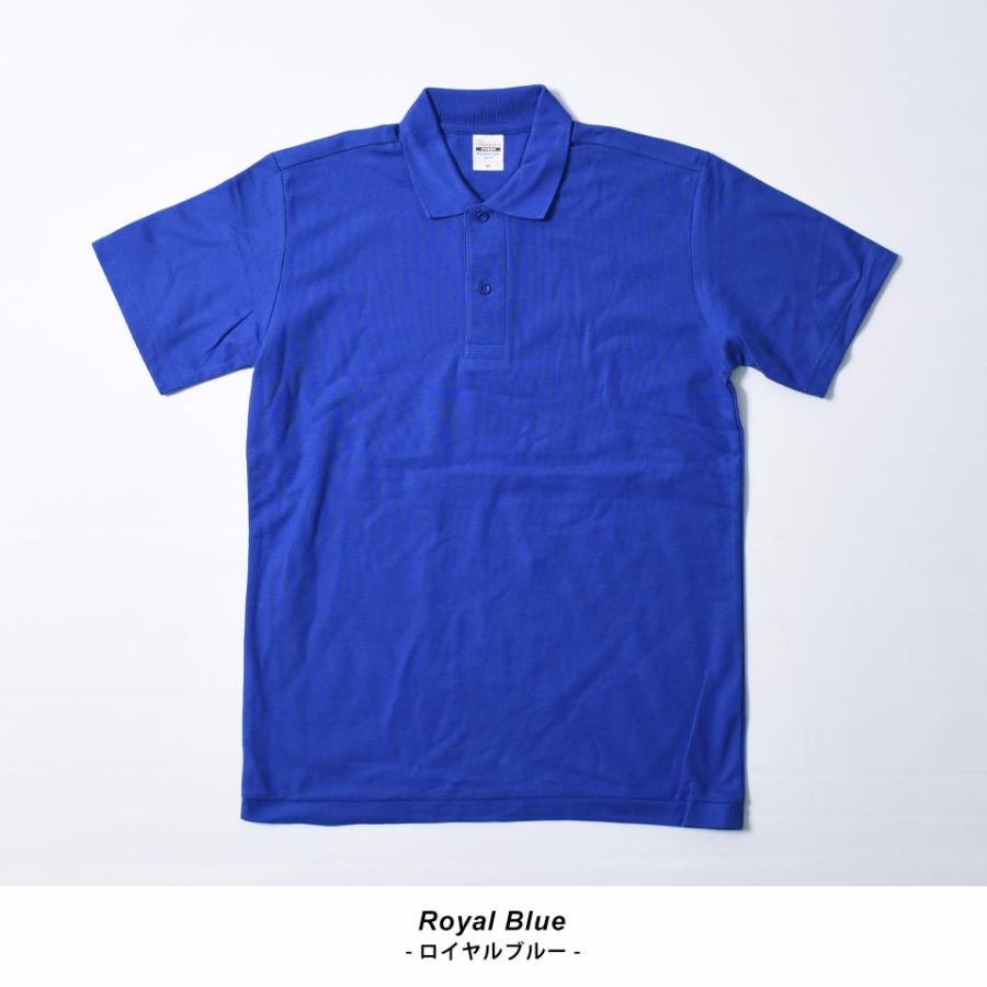 ポロシャツ メンズ 半袖 薄手 無地 トップス 春 夏 カジュアル