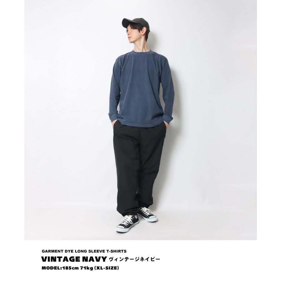 ロンt ロングtシャツ メンズ 長袖tシャツ 無地 ヴィンテージ ロング t