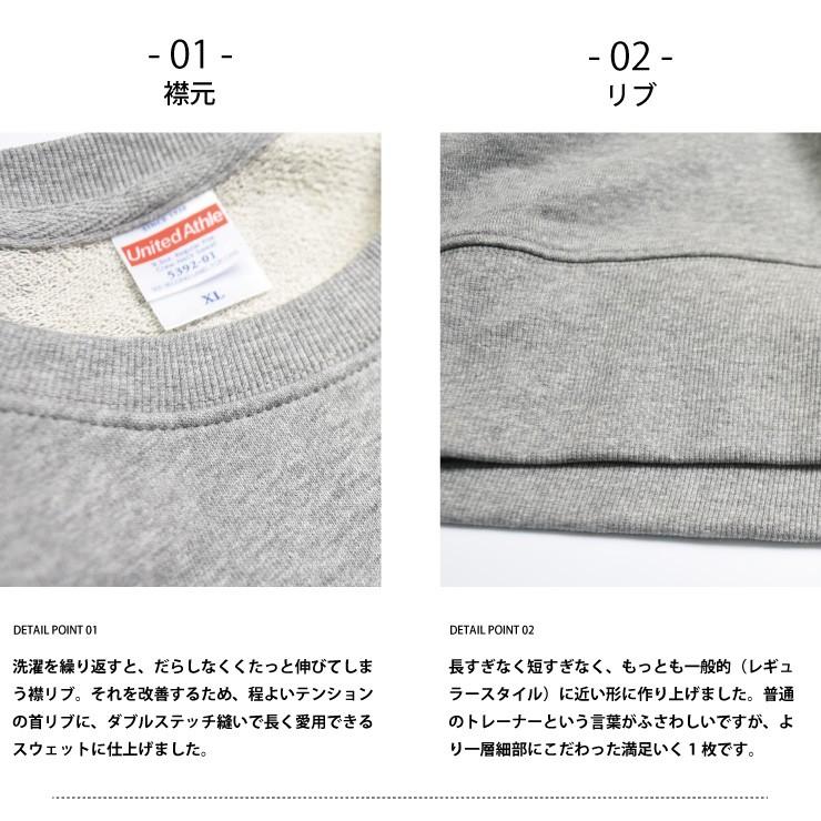トレーナー メンズ 無地 裏毛 スウェット スウェットトレーナー