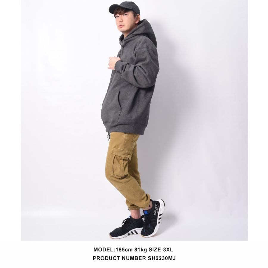 パーカー メンズ 長袖 大きい おしゃれ 無地 裏起毛 極厚 分厚い 15オンス 非売品 厚手 プルオーバーパーカー