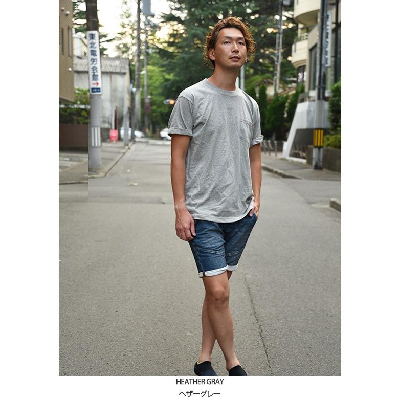 厚手 ポケット Tシャツ 無地 メンズ ポケットtシャツ 無地tシャツ F1117mj 無地市場 通販 Yahoo ショッピング