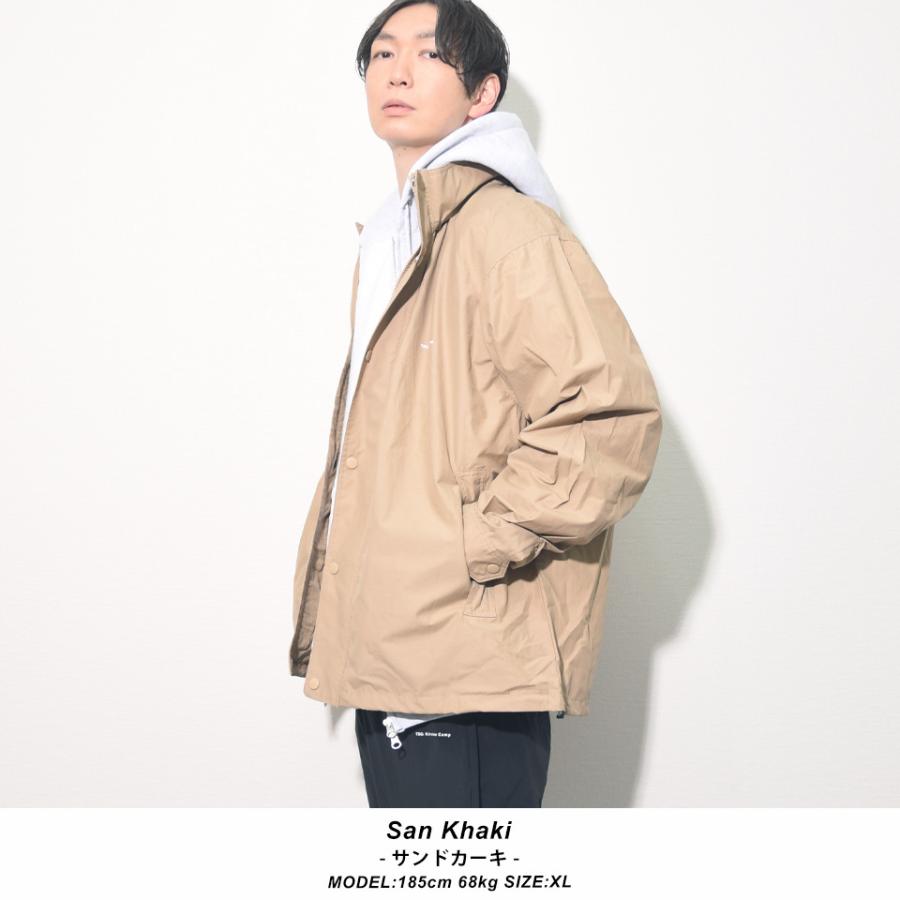 Kireime Camp アウトドアジャケット 万能 フルジップ スタンド