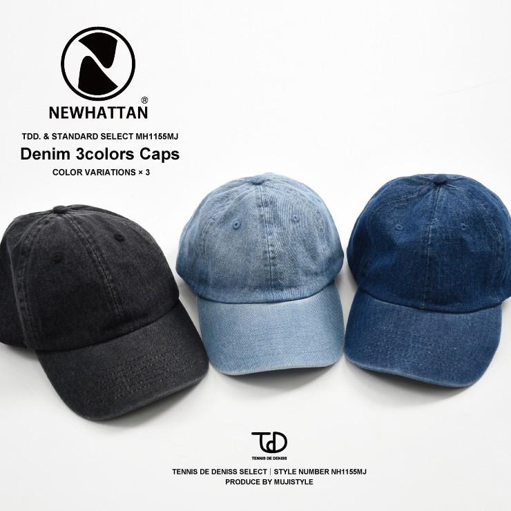 デニムベースボールキャップ CAP 帽子 デニム アジャスター仕様 デニムベースボールキャップ CAP 帽子 デニム アジャスター仕様