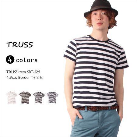 tシャツ Tシャツ ボーダーTシャツ レディース メンズ 半袖 夏服 2cm