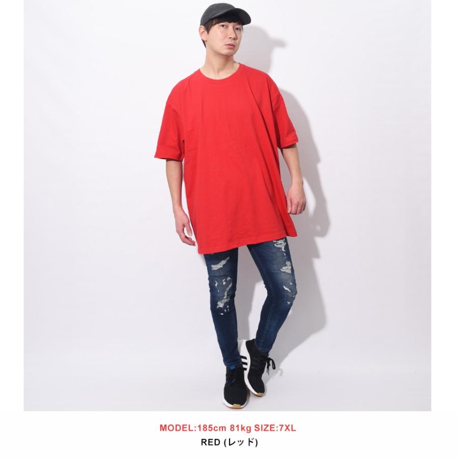 Tシャツ 無地 大きいサイズ メンズ 半袖 厚手 無地tシャツ Tシャツ 半袖 カットソー 白 ヘビーウェイト 黒 ビッグサイズ Tシャツ 6xl 7xl 7l 8l キングサイズ Ss1030 3 無地市場 通販 Yahoo ショッピング