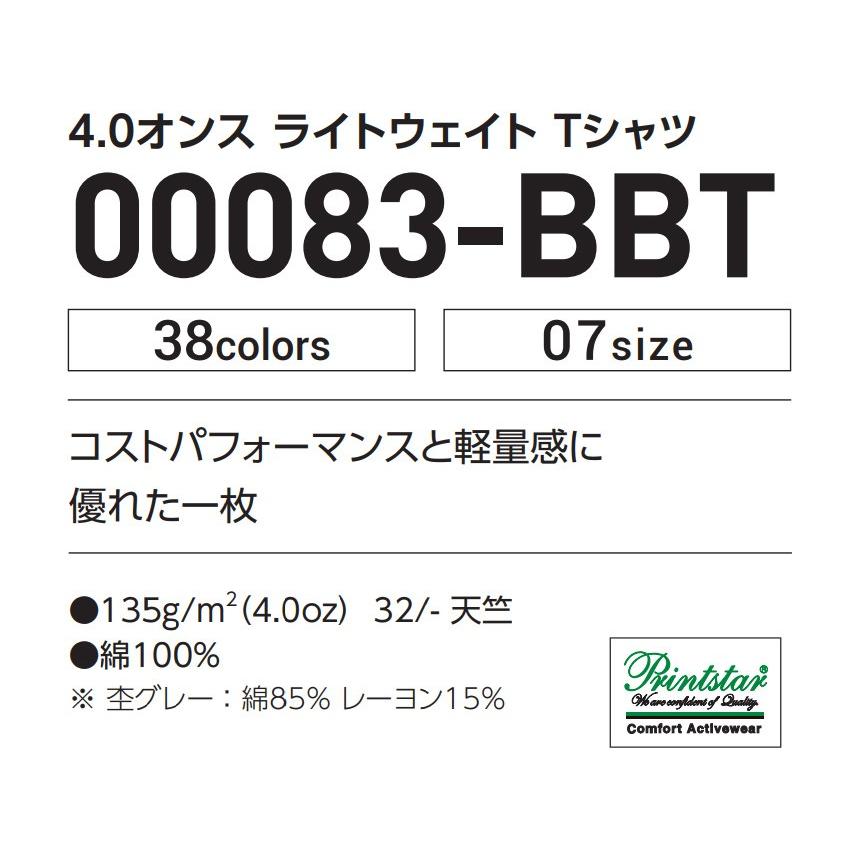 Printstar 半袖 tシャツ メンズ 大きいサイズ 無地 プリント Printstar 半袖 tシャツ メンズ 大きいサイズ 無地 プリント