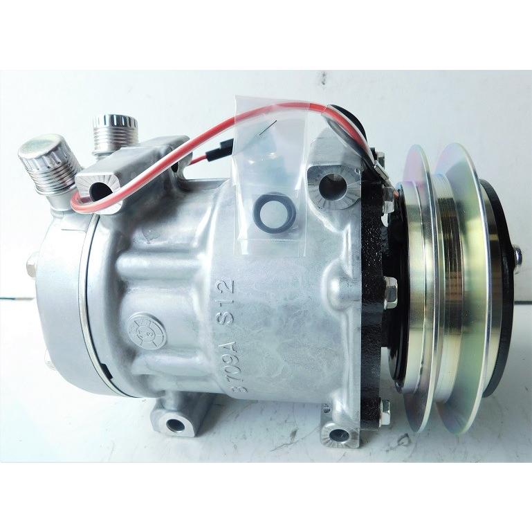 ○コンプレッサー○サンデン 冷凍機用 SD7H15-8224※12V用【新品・コア