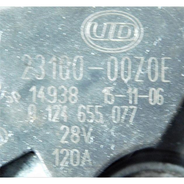 ○オルタネーター ○ボッシュ 日産UD大型トラック用 0-124-655 ○オルタネーター ○ボッシュ 日産UD大型トラック用 0-124-655