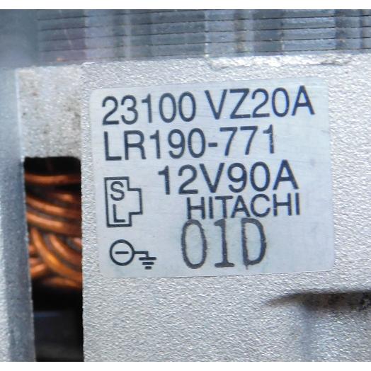 ○オルタネーター○日立 日産キャラバン LR190-771/23100-VZ20A