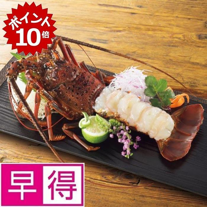 ★ 【冬ギフト早得】 ヤマソ水産 三重県志摩浜島産活伊勢海老２尾入り７００ｇ以上