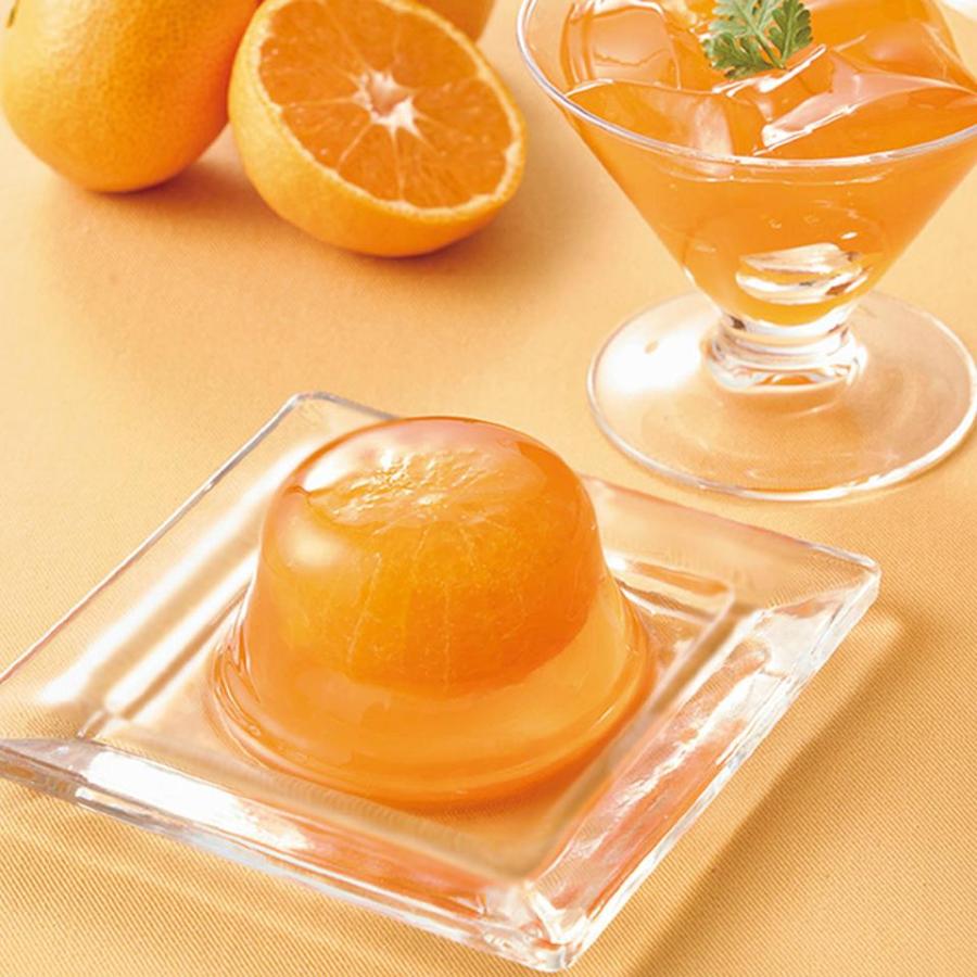 お中元 京竹風庵 国産みかん使用 まるごとみかん＆果汁ゼリー