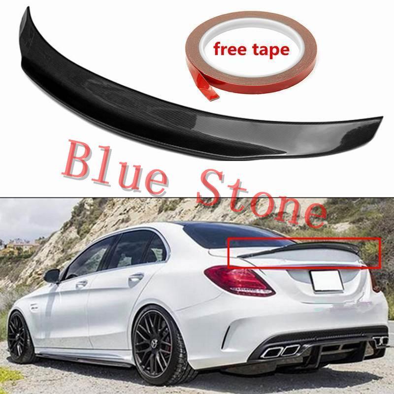 【期間限定お試し価格】 ★人気 メルセデスベンツ W205 C63 amg psm 2015-2017 リアルカーボン スポイラー エアロ パーツ カスタム